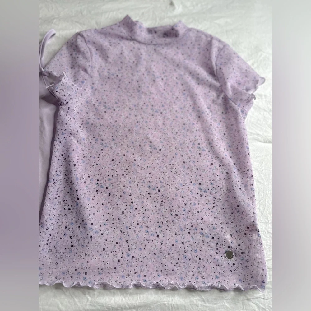 Justise Lavender shirt size 8